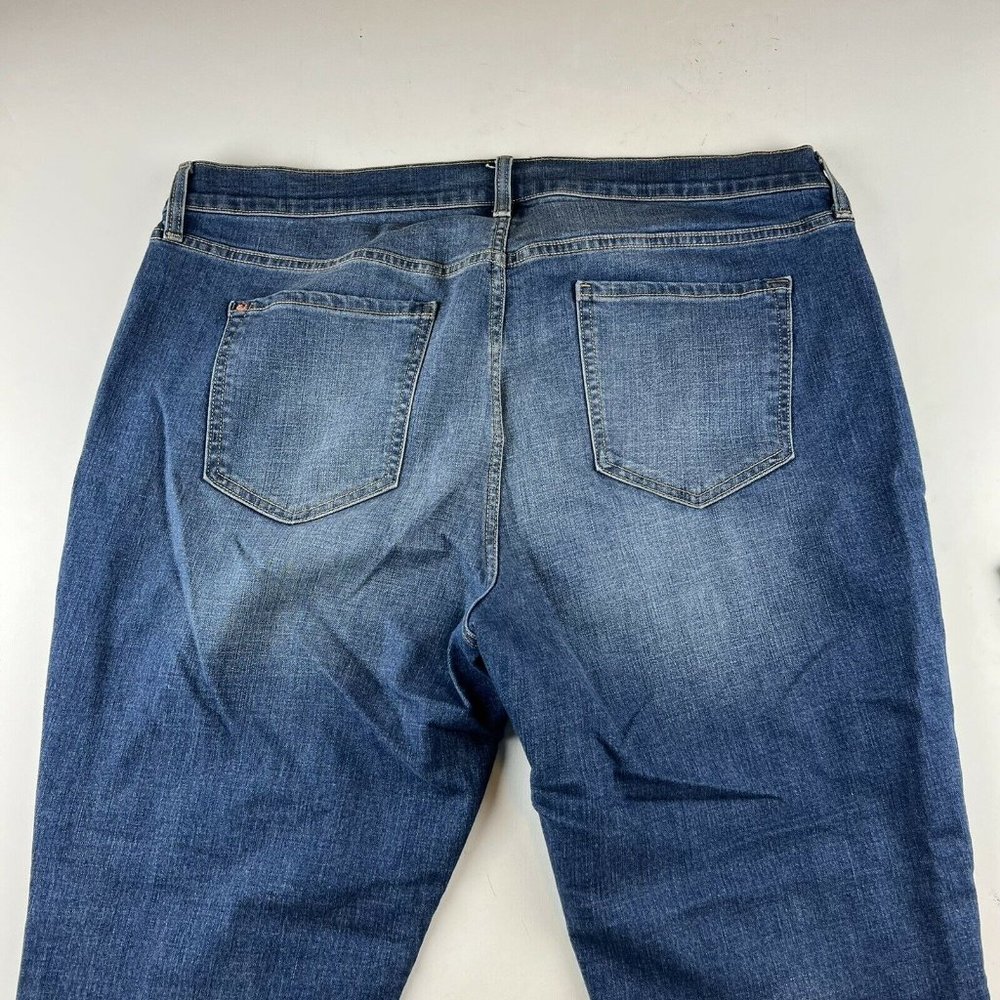 Old Navy Jeans Womens Size 16 Blue Boyfriend Skinny High Rise Pants - Picture 5 of 11